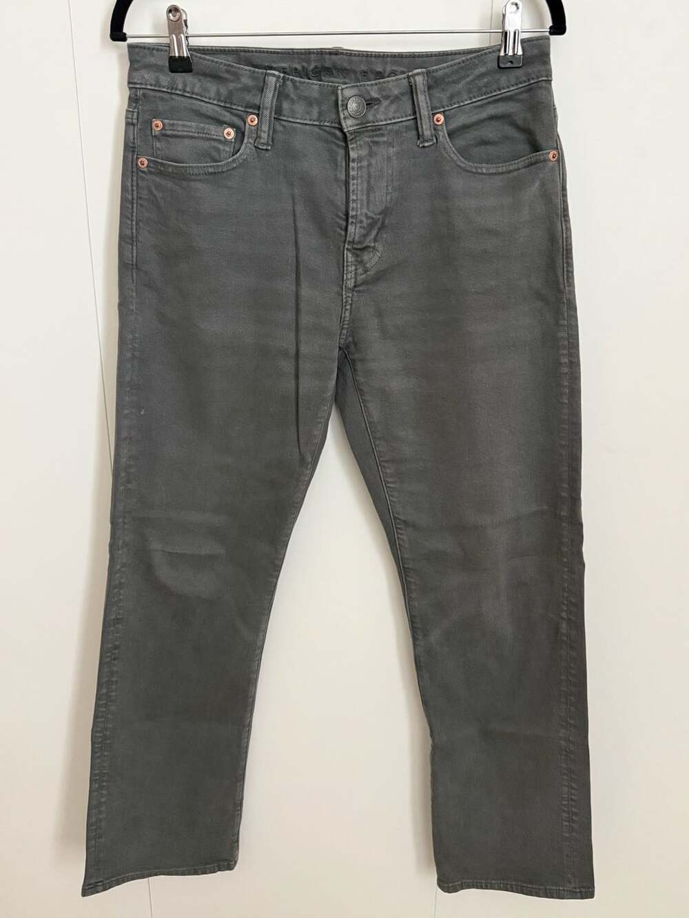 American Eagle Original Bootcut Size 29x30 Gray Jeans